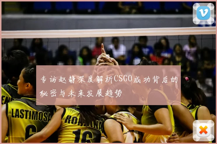 专访赵静深度解析CSGO成功背后的秘密与未来发展趋势